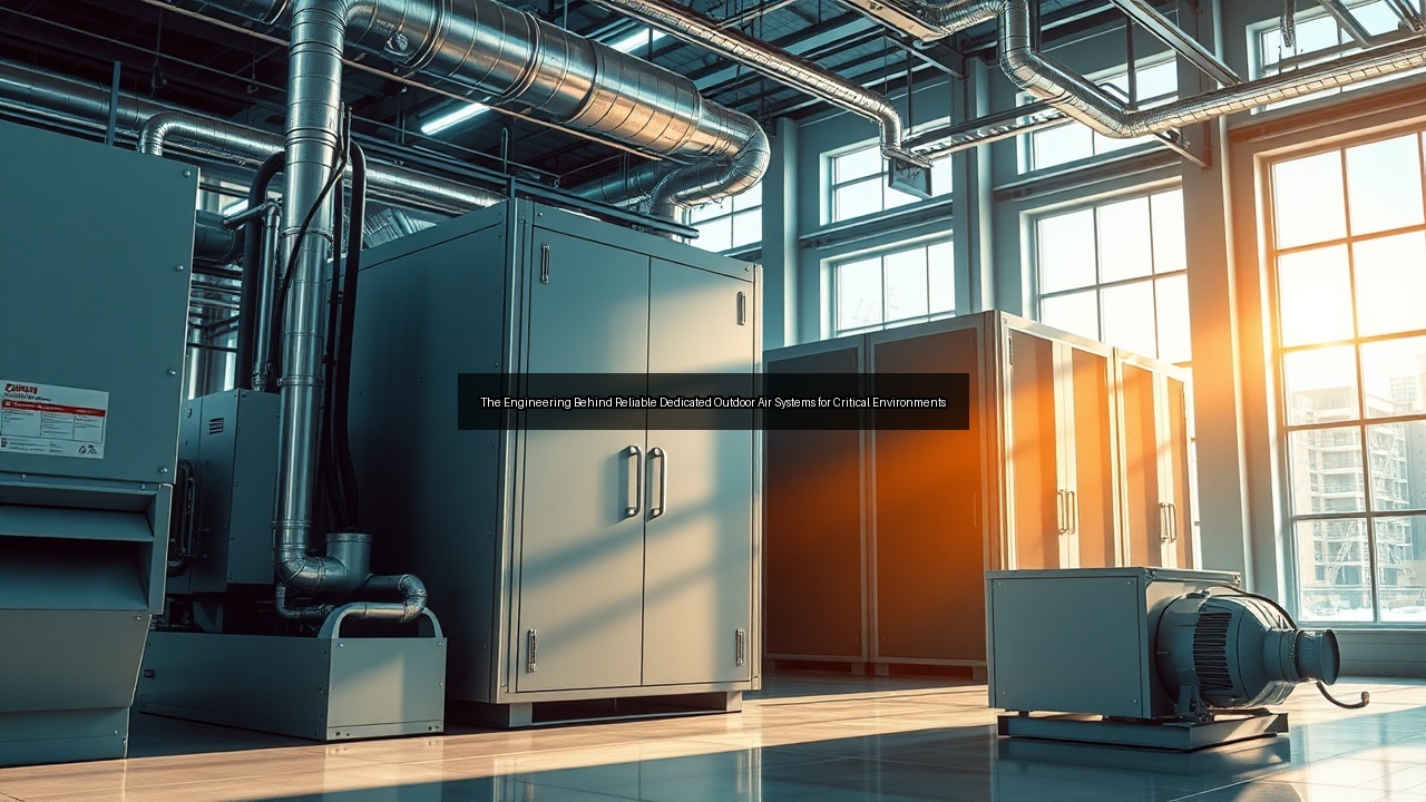oil and gas air system applications dedicated outdoor air systems engineering